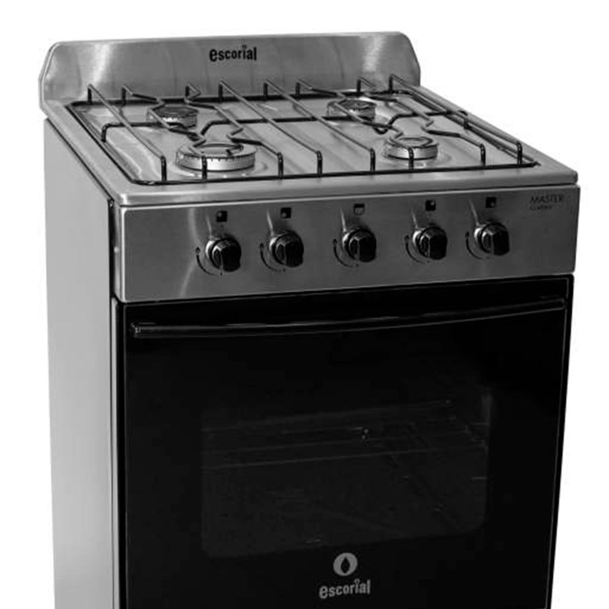 Cocina A Multigas 56Cm Escorial Master Classic  Acero Inoxidable
